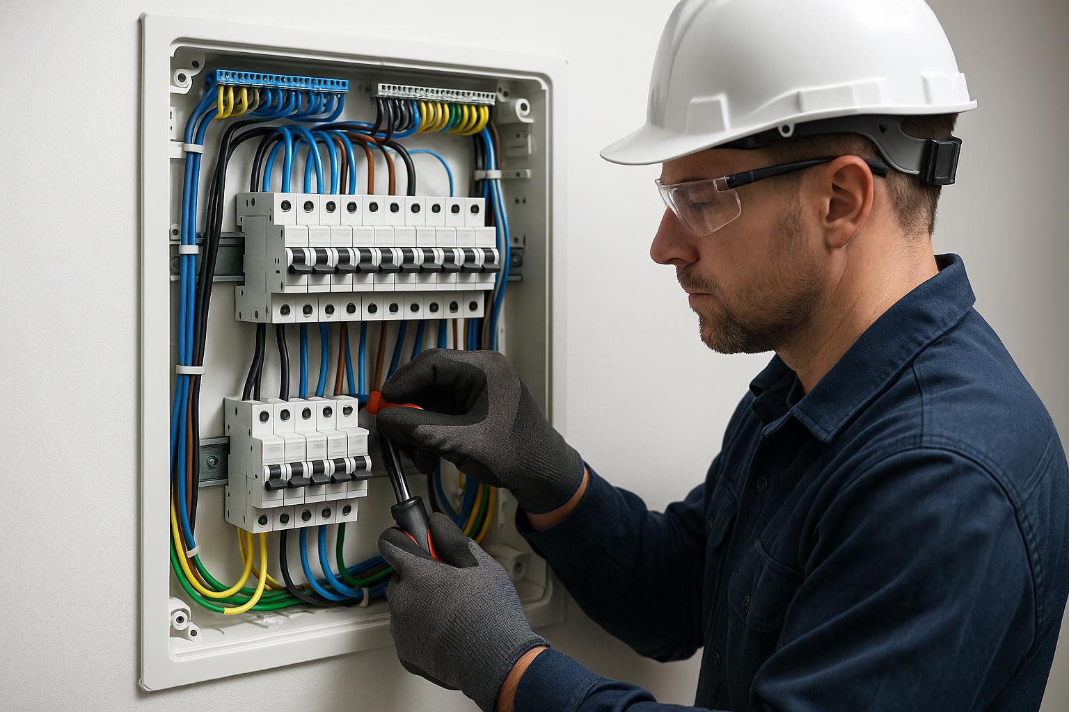 Electrical panel upgrade — St. Louis, after upgraded electrical panel